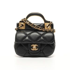 CHANEL Authentic Black Wallet